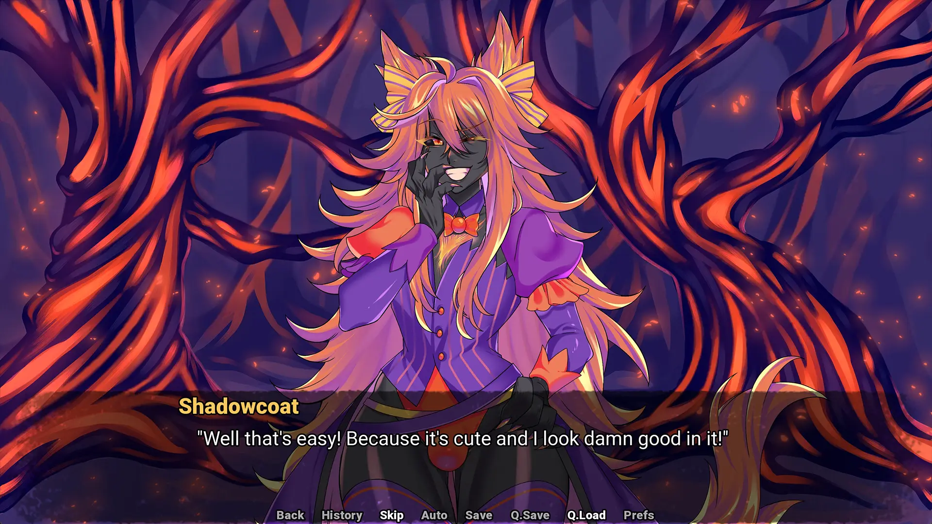 Hell in the Sheets gameplay screenshot 6 (Ren'Py adult game) by Night Fox Works – free download