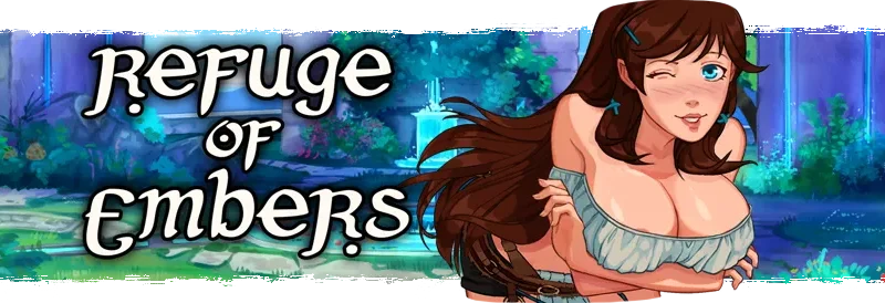 Refuge of Embers cover 0.23a – Ren'Py adult game by Escape Sauce free download