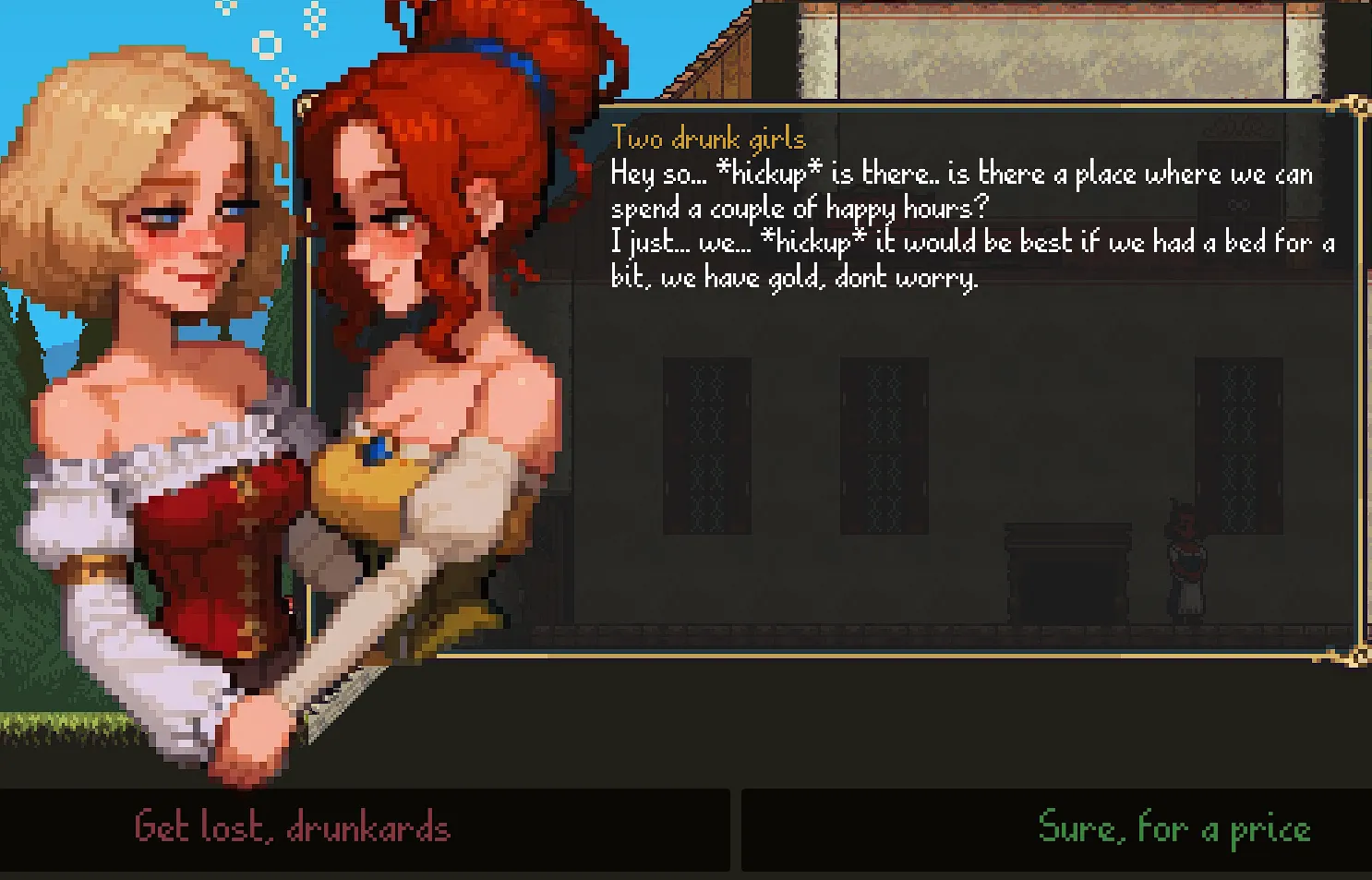 Monster Brothel gameplay screenshot 5 (Ren'Py adult game) by LizardFactory Games – free download