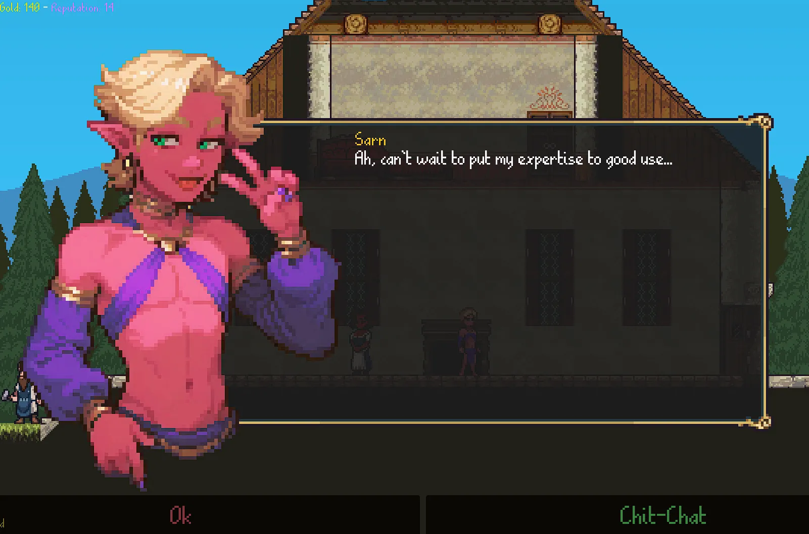 Monster Brothel gameplay screenshot 6 (Ren'Py adult game) by LizardFactory Games – free download