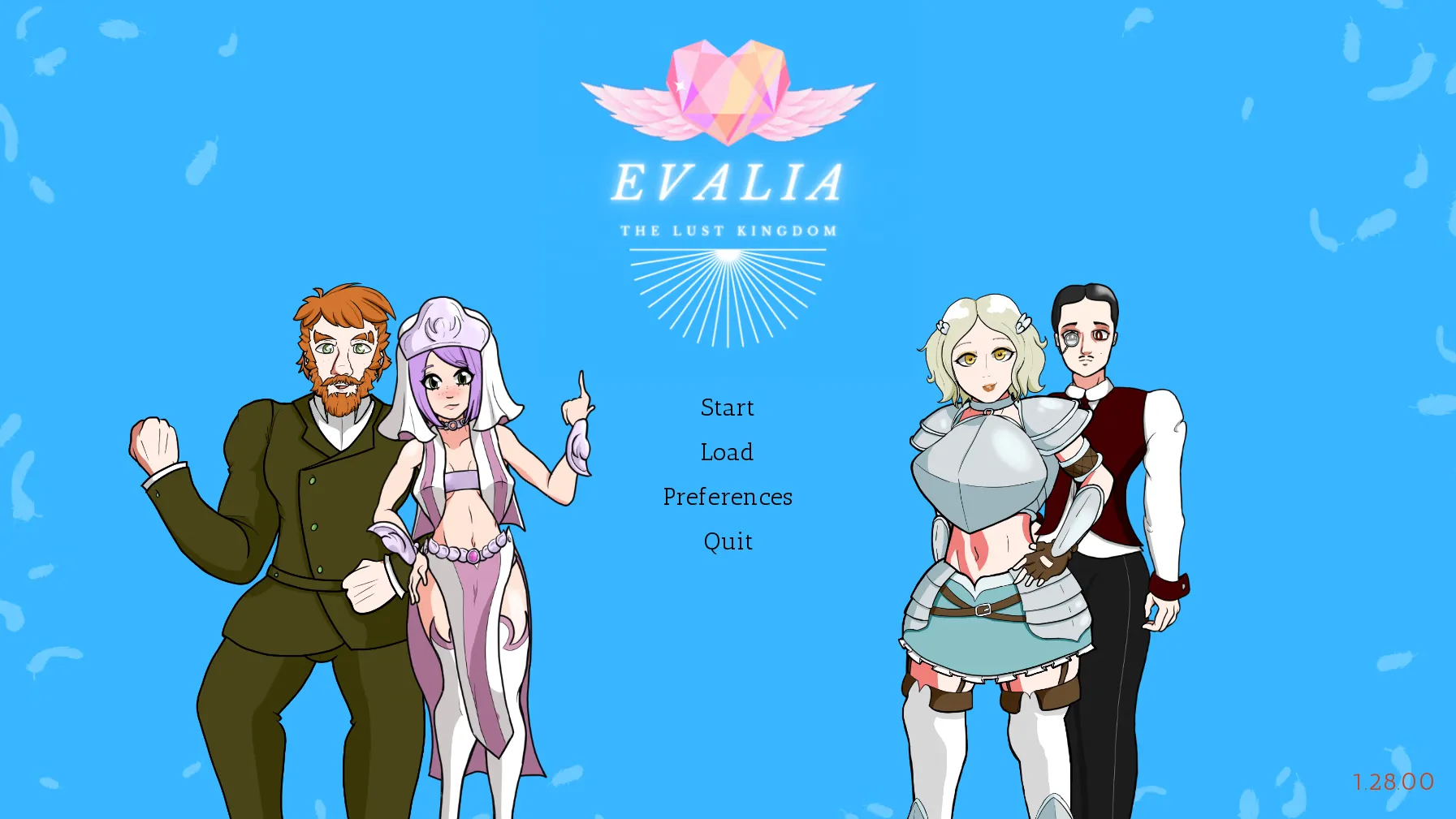 Evalia: The Lust Kingdom gameplay screenshot 2 (Ren'Py adult game) by VelvetGene – free download