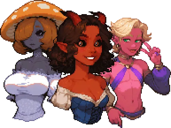 Monster Brothel gameplay screenshot 3 (Ren'Py adult game) by LizardFactory Games – free download