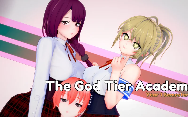 God Tier Academy cover 0.17f – Ren'Py adult game by SuckylittleD free download