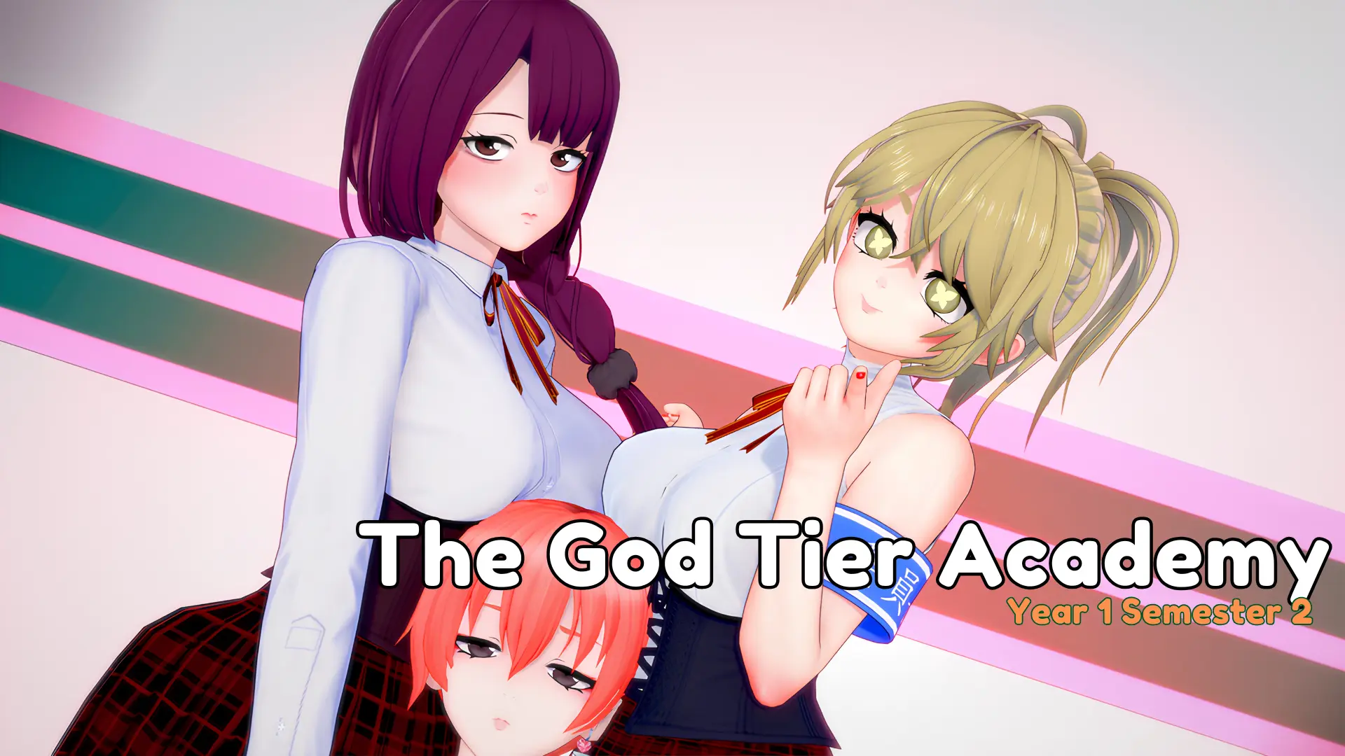 God Tier Academy cover 0.17f – Ren'Py adult game by SuckylittleD free download