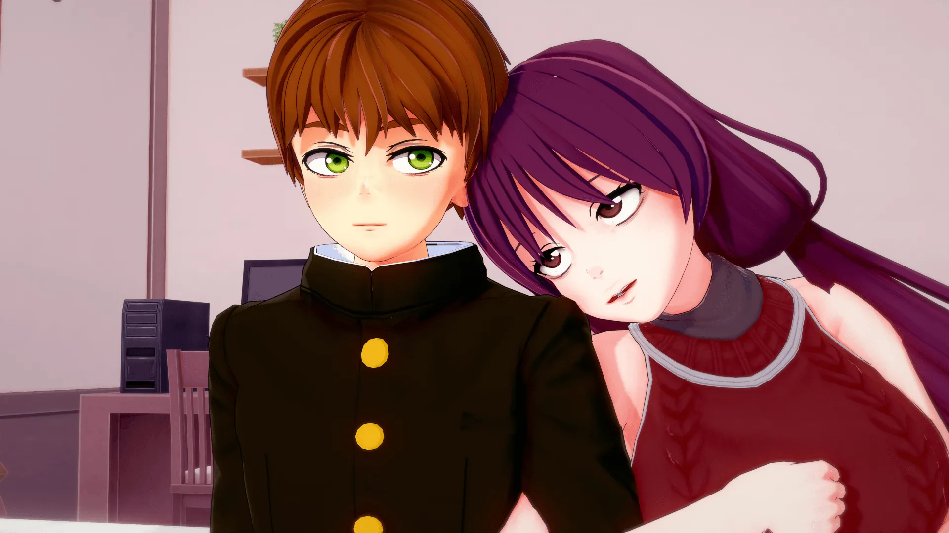 God Tier Academy gameplay screenshot 20 (Ren'Py adult game) by SuckylittleD – free download