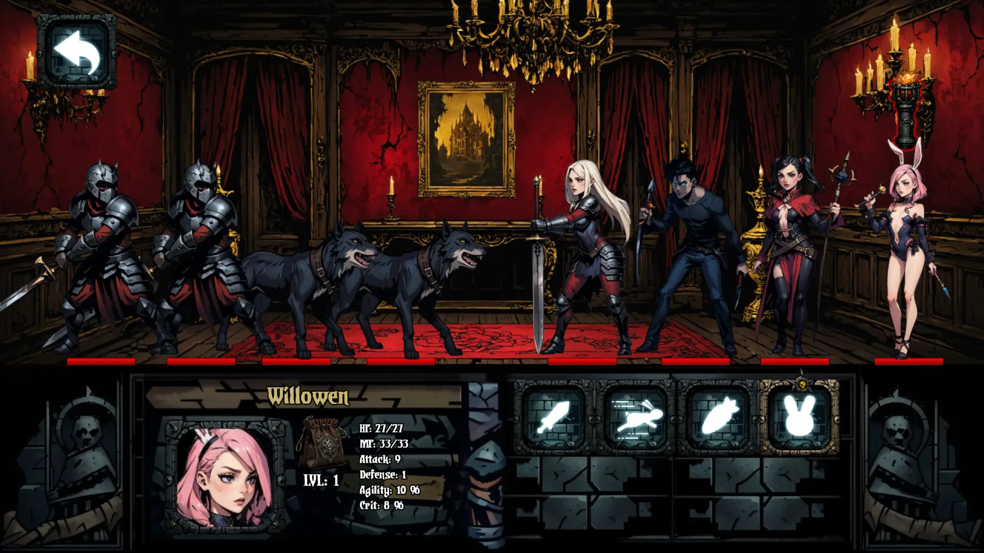Forbidden Dungeon gameplay screenshot 13 (Ren'Py adult game) by Dark Forge Studios – free download