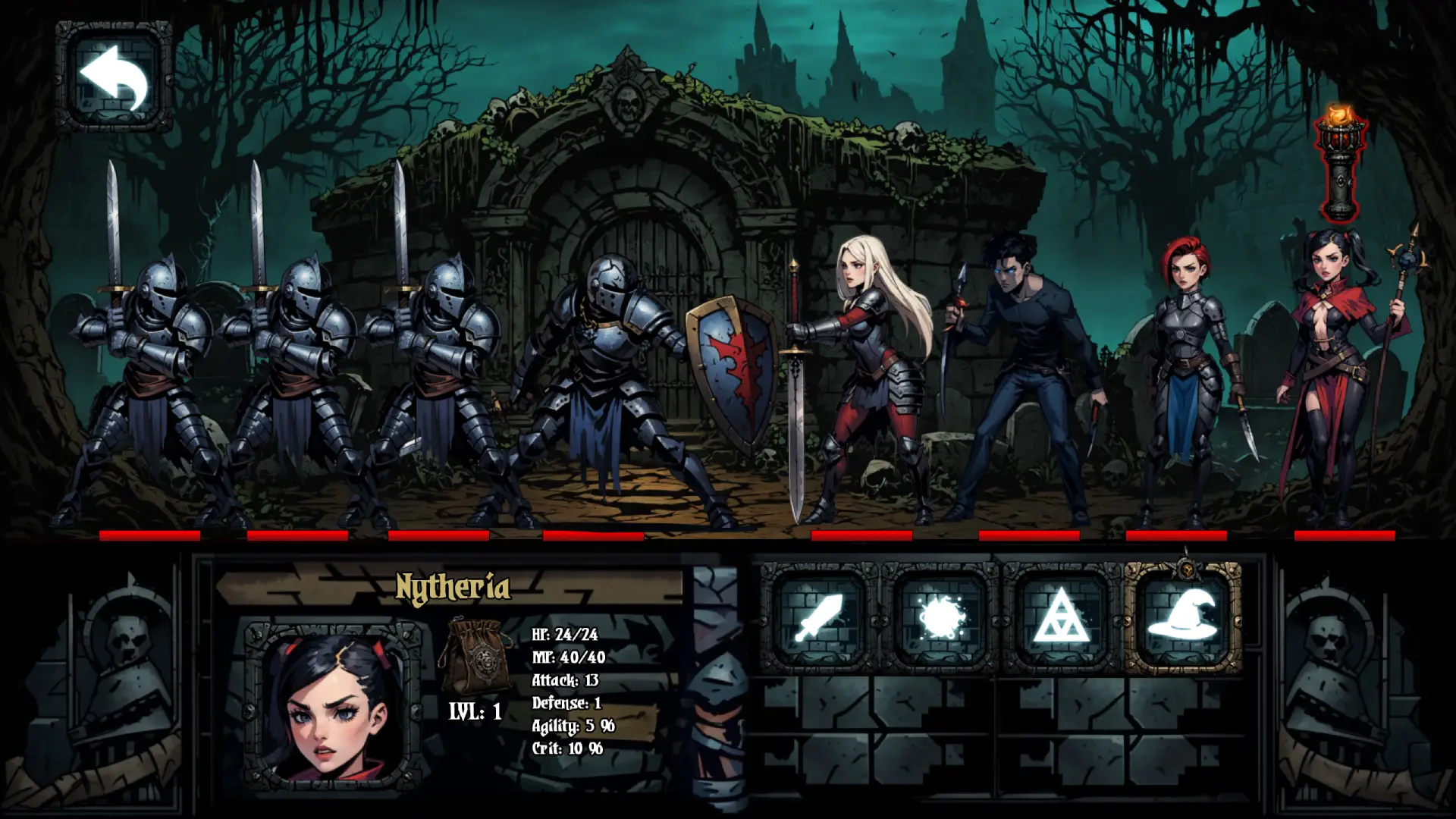 Forbidden Dungeon gameplay screenshot 6 (Ren'Py adult game) by Dark Forge Studios – free download