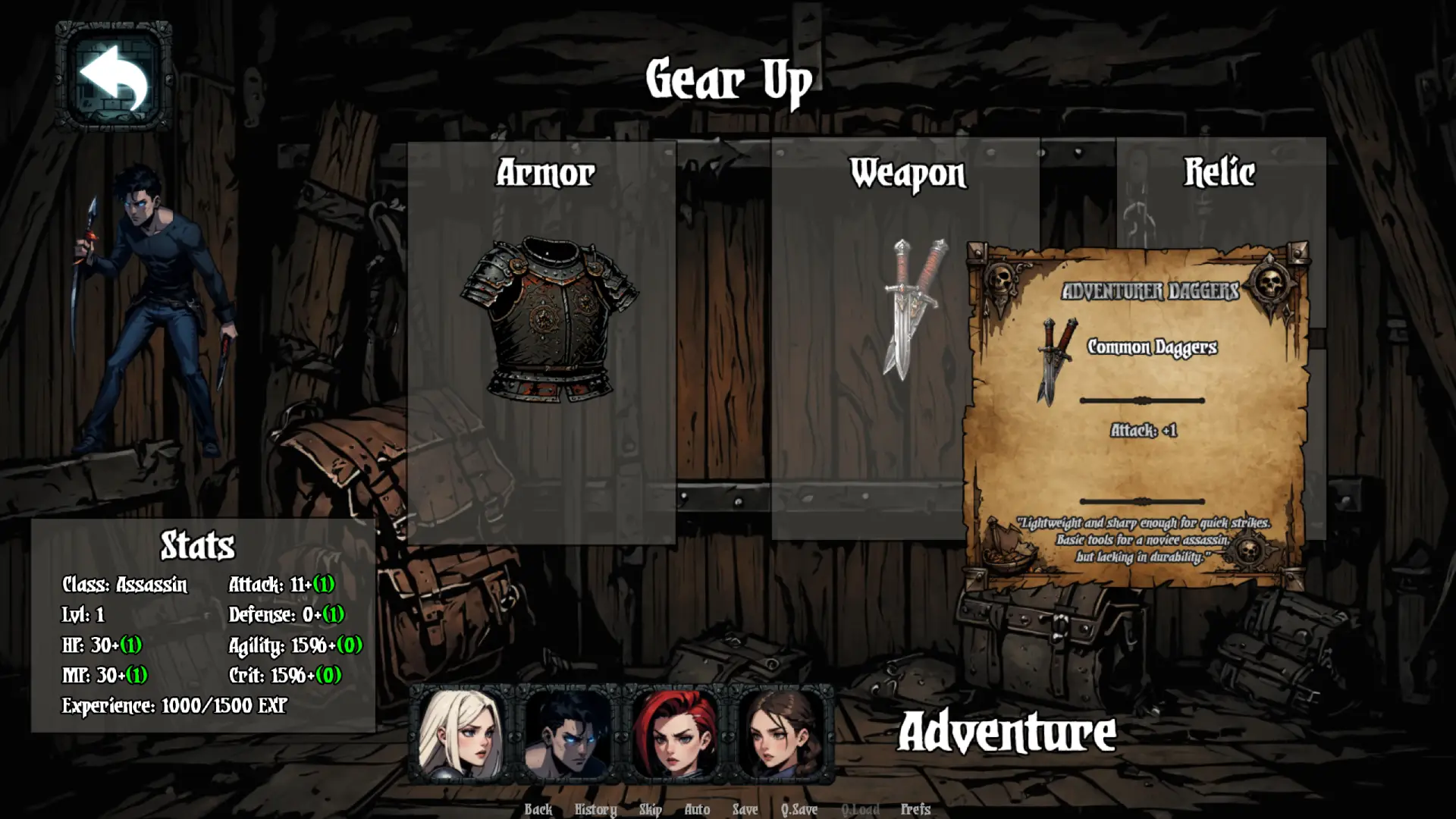 Forbidden Dungeon gameplay screenshot 9 (Ren'Py adult game) by Dark Forge Studios – free download