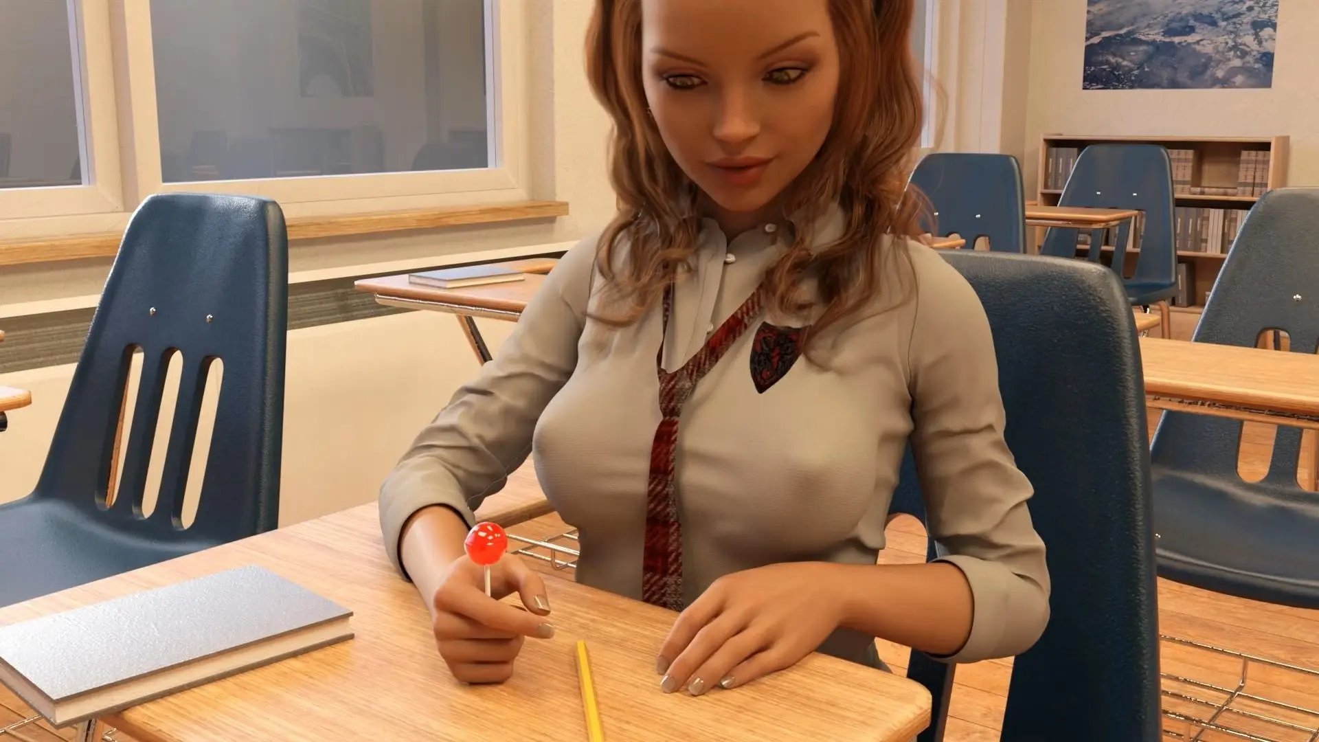 HomeWork Master gameplay screenshot 14 (Ren'Py adult game) by Pervy Bunny Games – free download