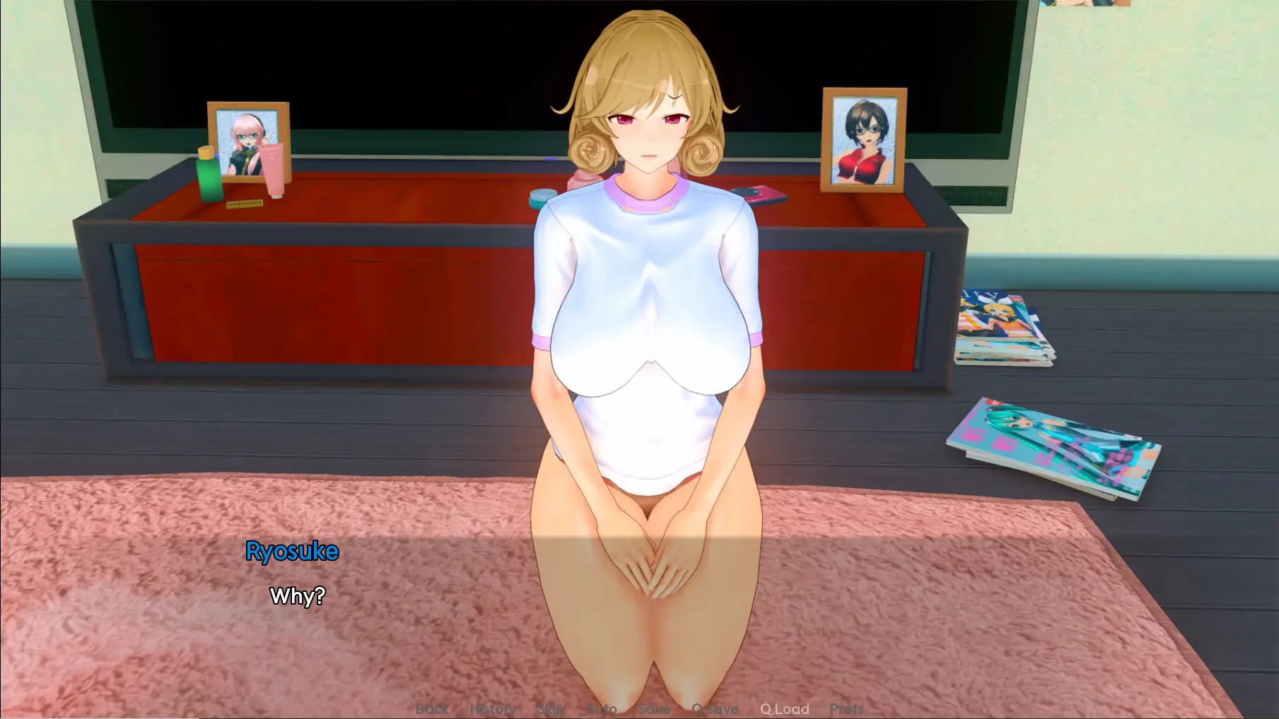 New Family gameplay screenshot 5 (Ren'Py adult game) by King Peanut – free download