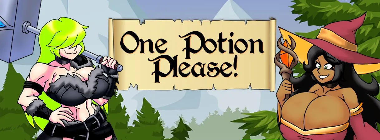 One Potion Please! cover 1.0.14 – Godot adult game by CoderGuy111 free download