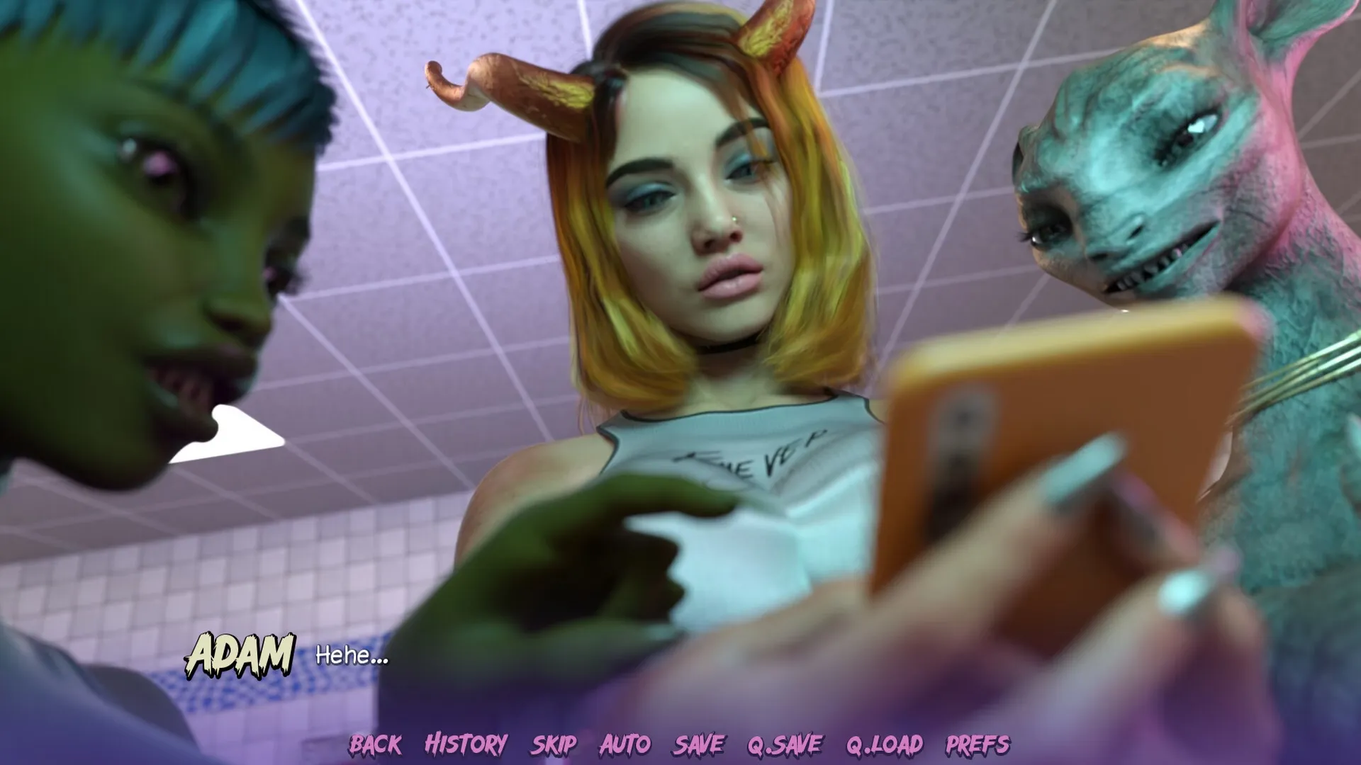 Monster City: A Monster College Story gameplay screenshot 11 (Ren'Py adult game) by Monster Eye Games – free download