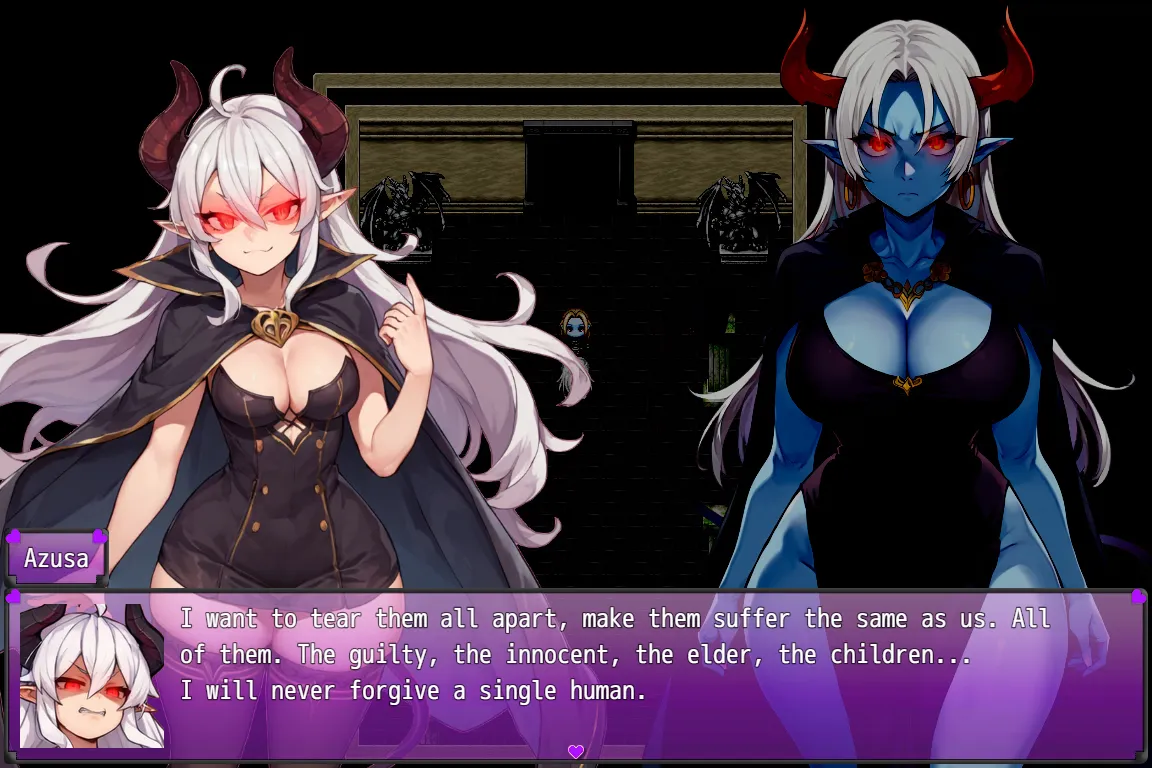 Corruptor Princess gameplay screenshot 1 (RPGM adult game) by JinxCola – free download