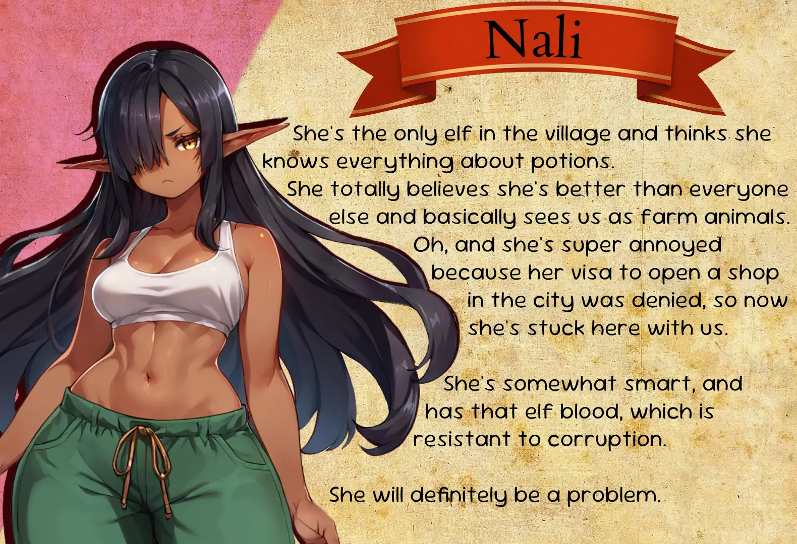 Corruptor Princess gameplay screenshot 14 (RPGM adult game) by JinxCola – free download