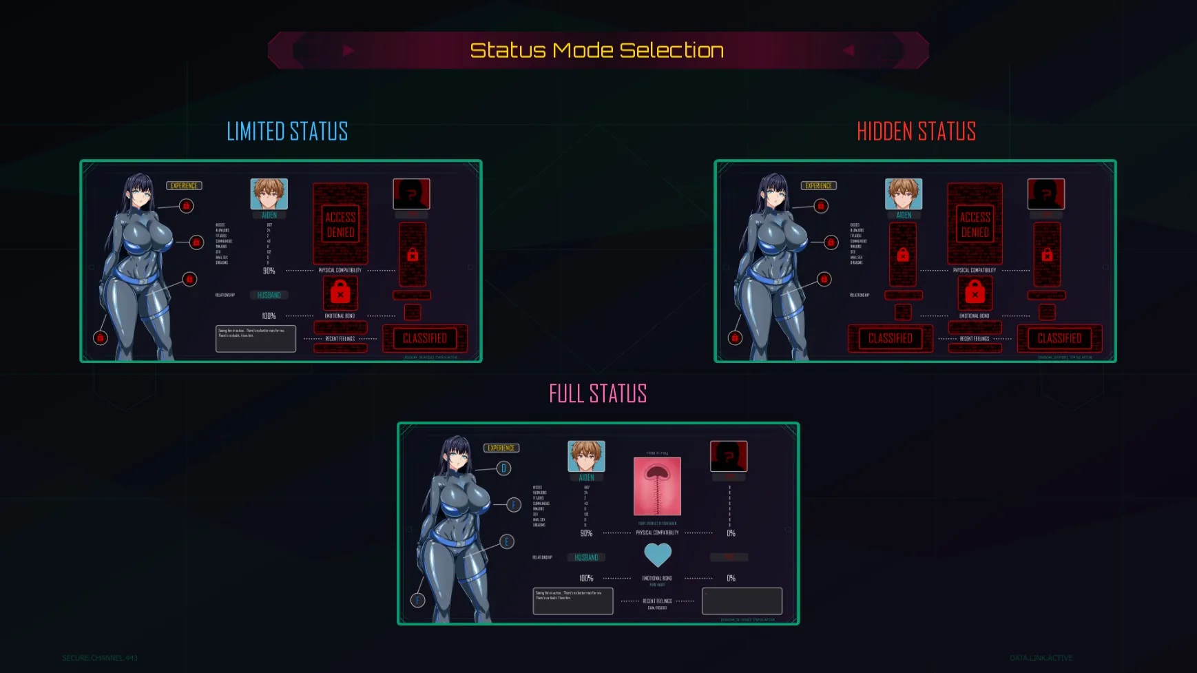Falling Undercover: Nox Syndicate gameplay screenshot 9 (Ren'Py adult game) by Azienda – free download