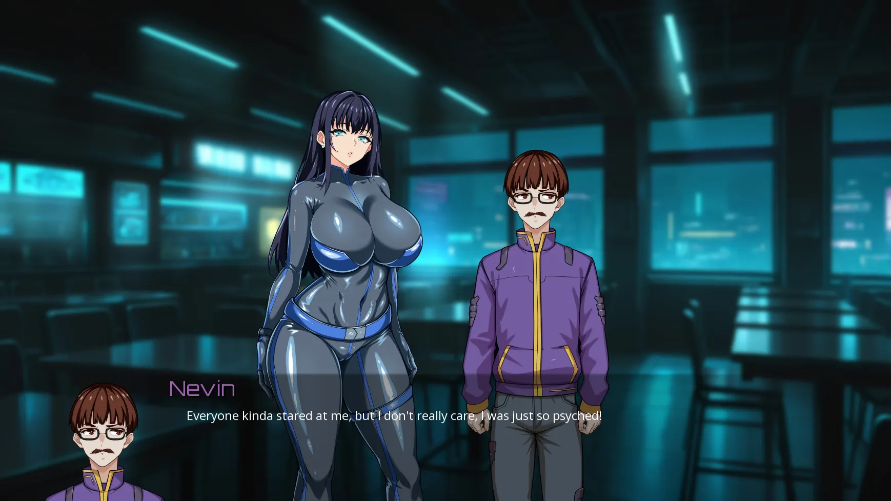 Falling Undercover: Nox Syndicate gameplay screenshot 7 (Ren'Py adult game) by Azienda – free download