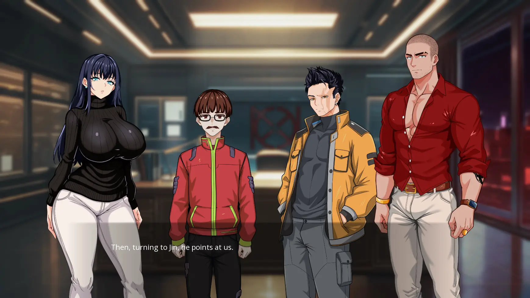 Falling Undercover: Nox Syndicate gameplay screenshot 15 (Ren'Py adult game) by Azienda – free download