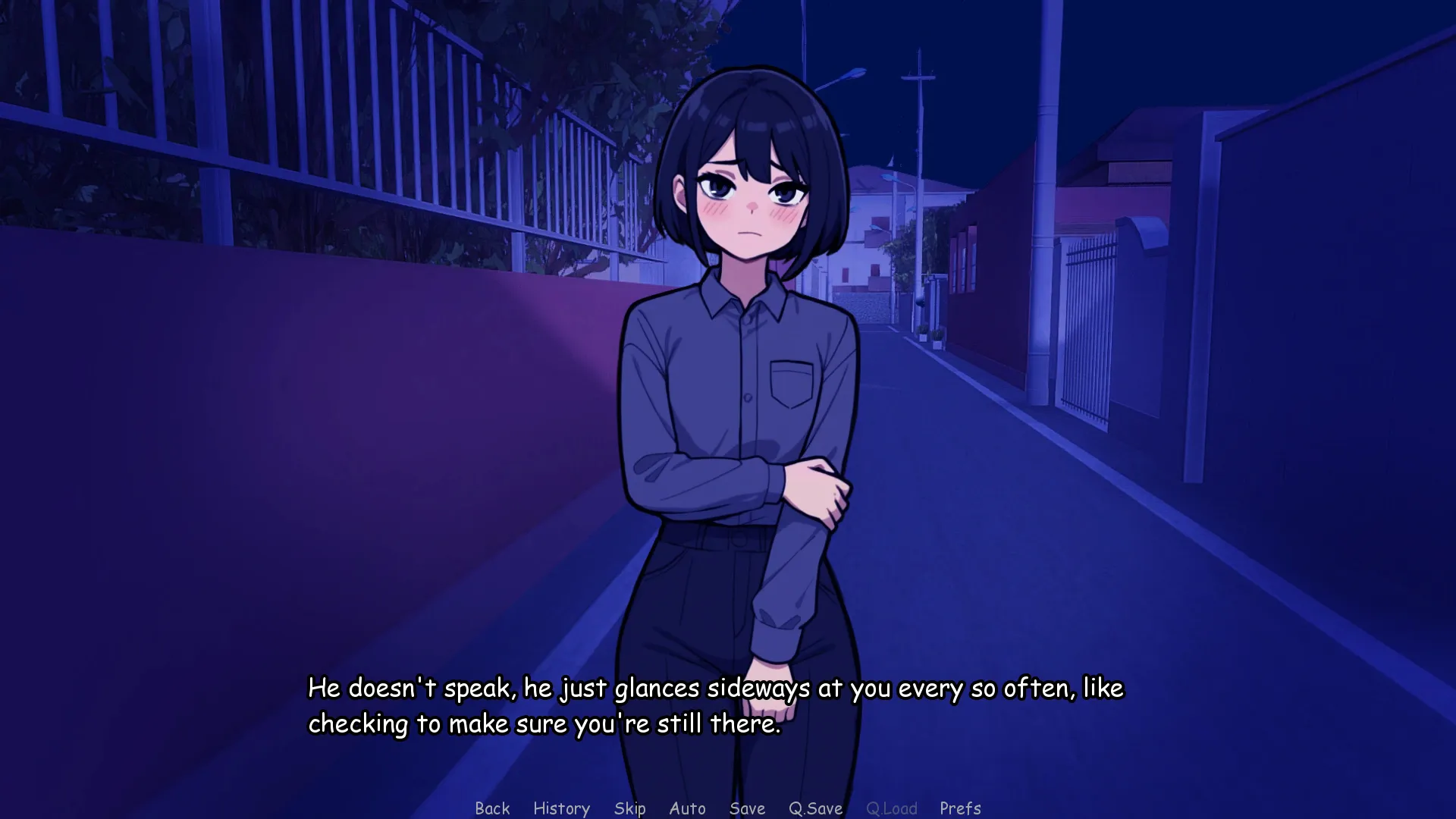 Midnight Shifts with Femboy gameplay screenshot 8 (Ren'Py adult game) by icanfixthatgames – free download