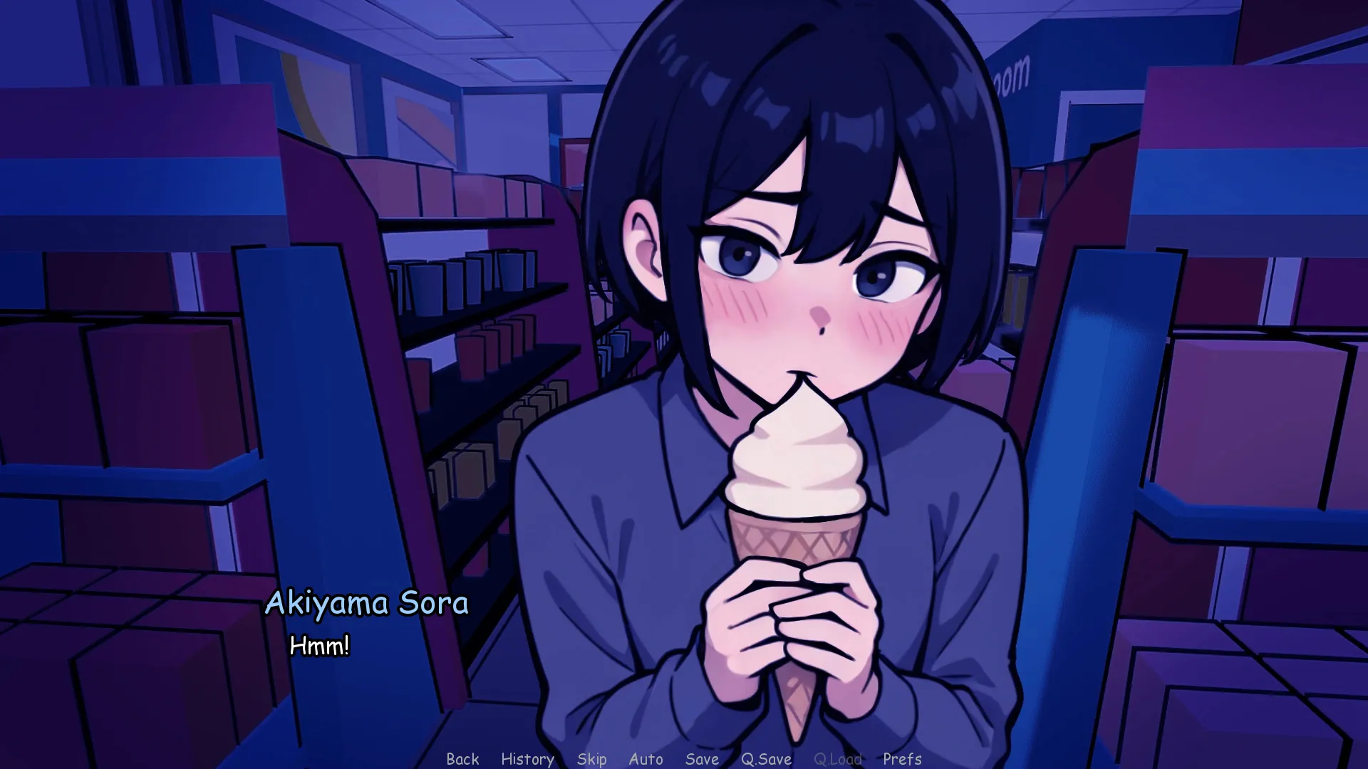 Midnight Shifts with Femboy gameplay screenshot 7 (Ren'Py adult game) by icanfixthatgames – free download