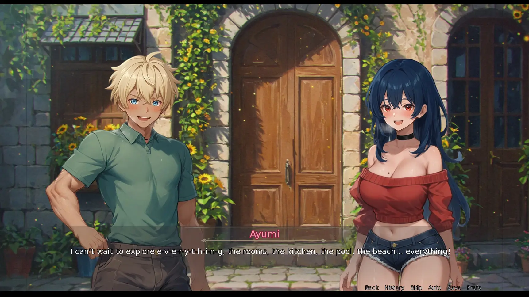 Blurring the Walls gameplay screenshot 5 (Ren'Py adult game) by Torimiata – free download