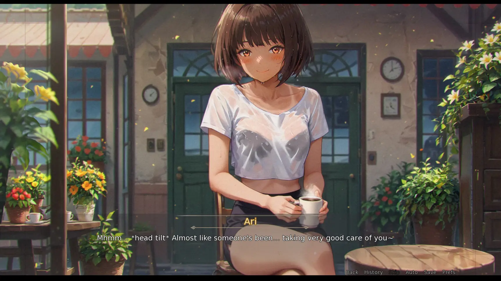 Blurring the Walls gameplay screenshot 2 (Ren'Py adult game) by Torimiata – free download