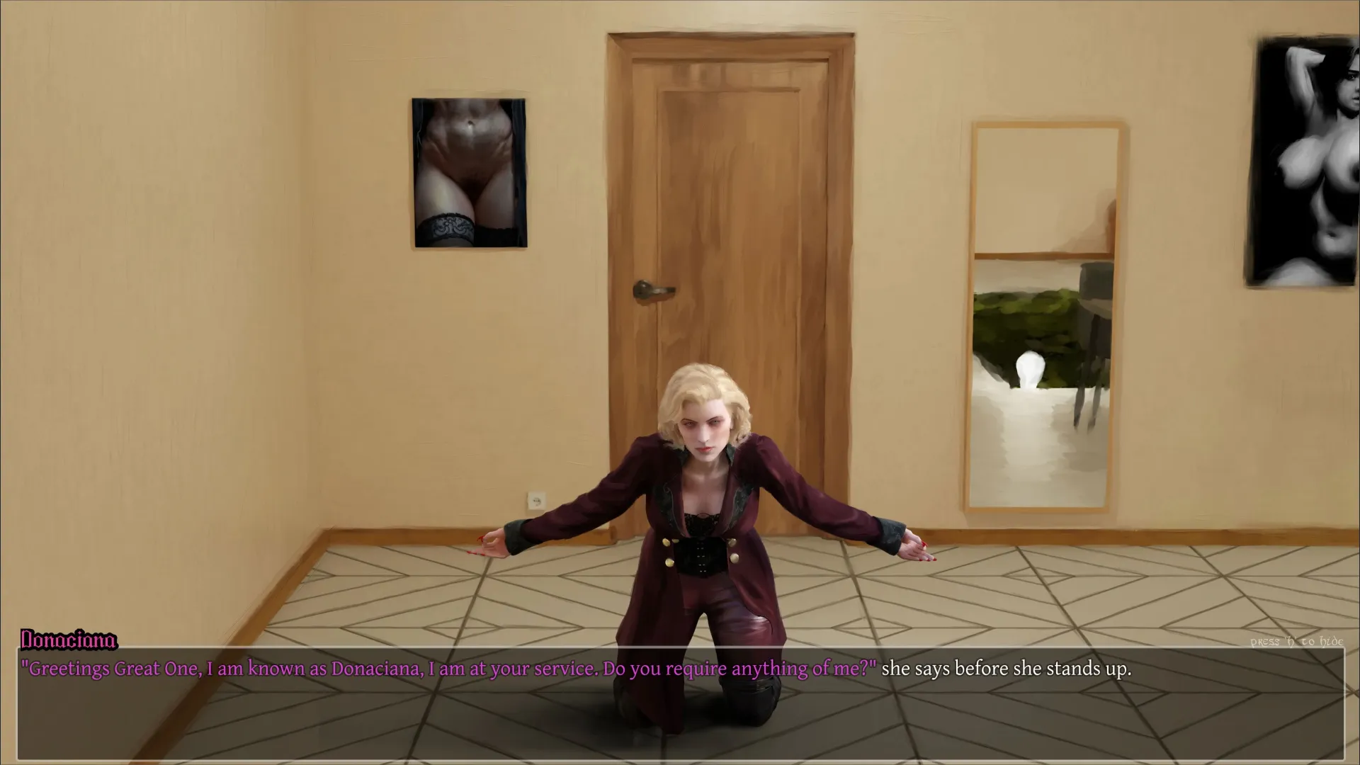 Unfortunate Adventure gameplay screenshot 2 (Godot adult game) by NoMoCo – free download