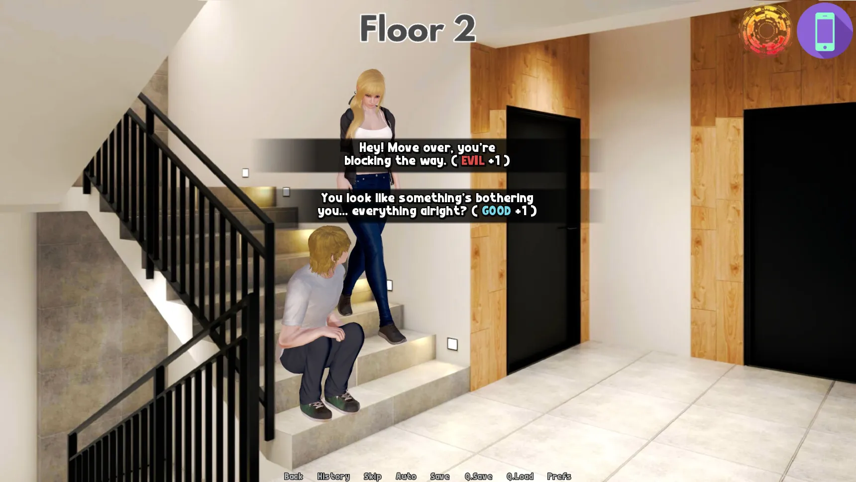 Good Lust Evil gameplay screenshot 23 (Ren'Py adult game) by Funkie – free download