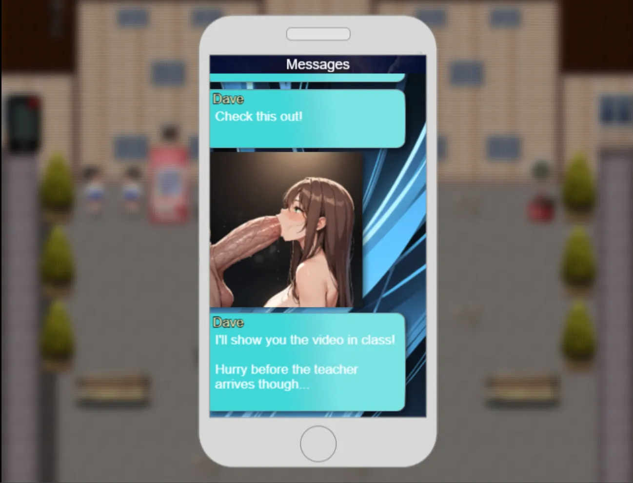 NurTureR High gameplay screenshot 1 (RPGM adult game) by DrBoki – free download