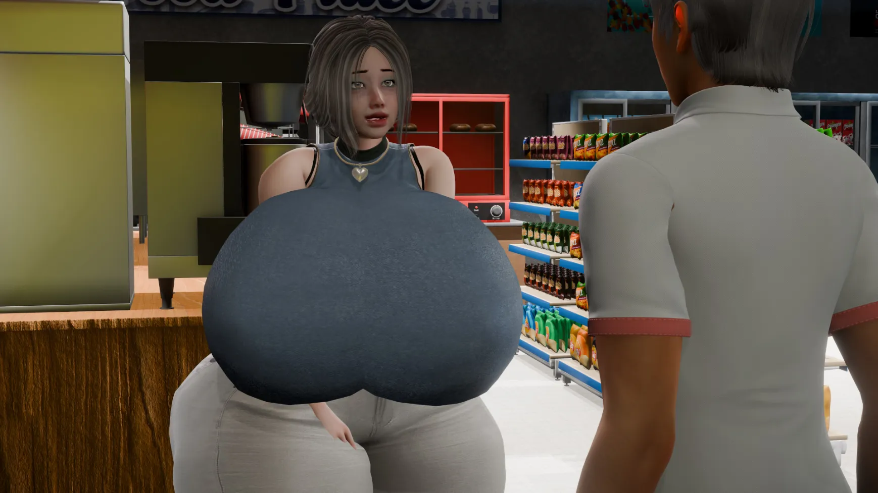 A Simple Job gameplay screenshot 1 (Ren'Py adult game) by justgrass – free download