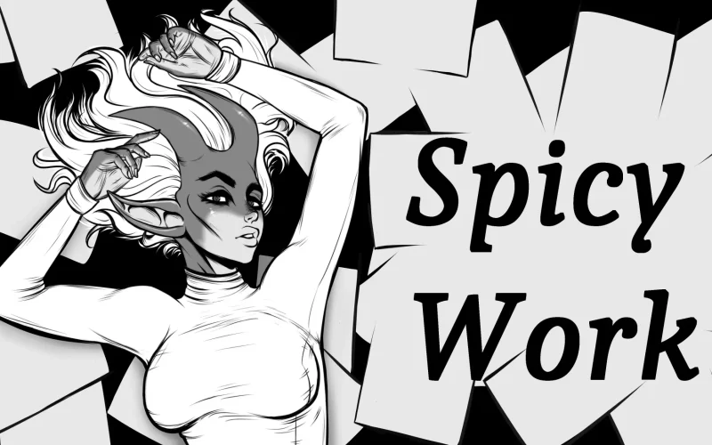 Spicy Work cover Chapter 3 Free – Ren'Py adult game by SpicyVoyager free download