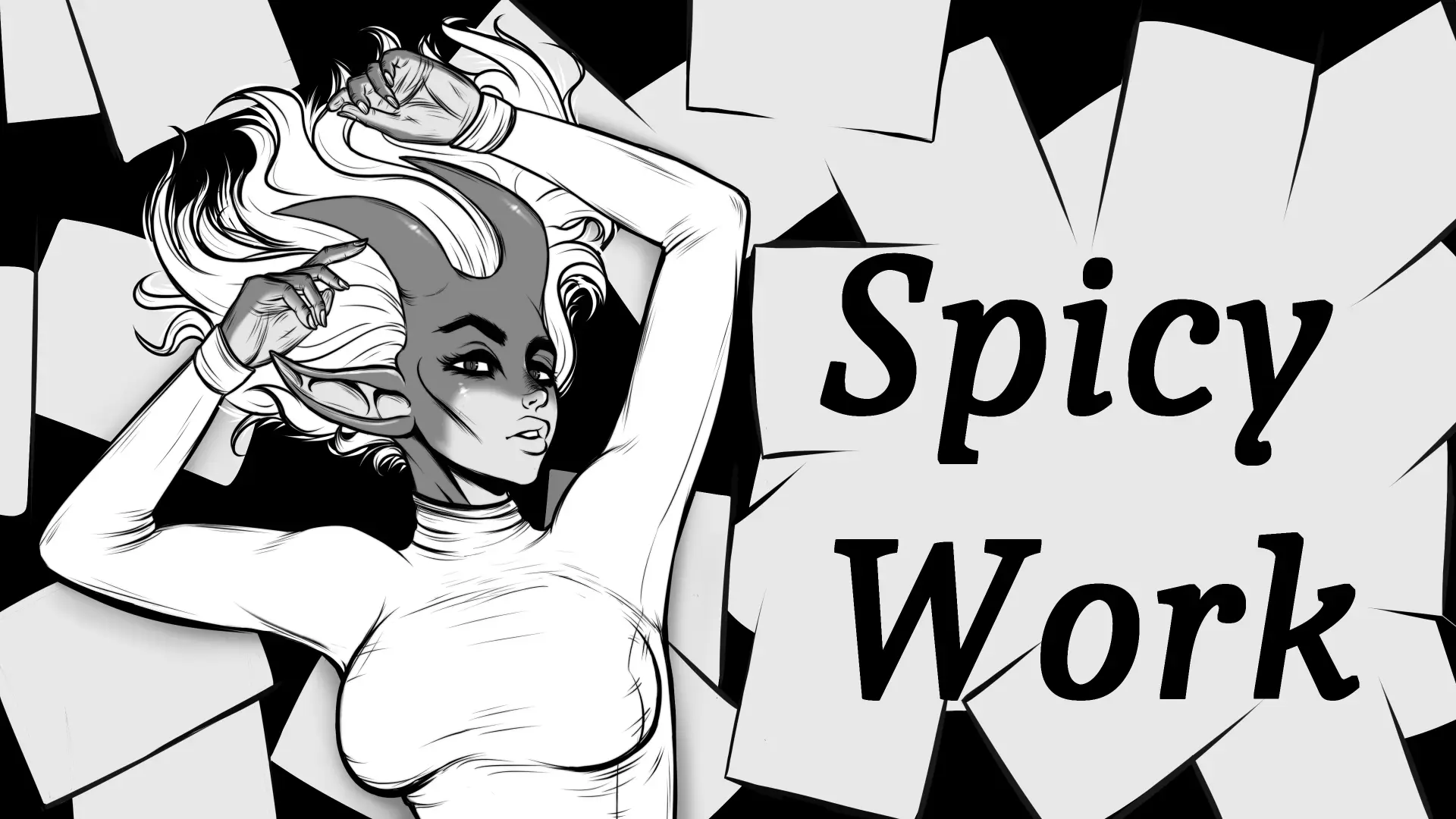 Spicy Work cover Chapter 3 Free – Ren'Py adult game by SpicyVoyager free download