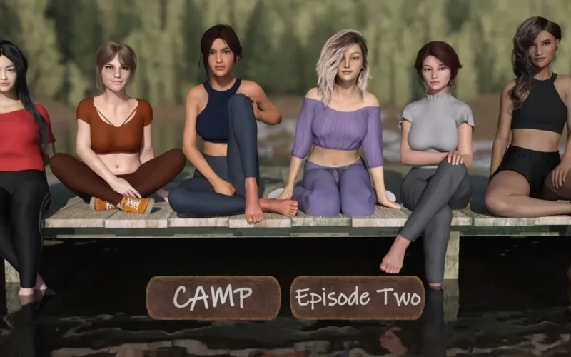 Camp cover Episode 3 – Ren'Py adult game by RedeemedRooster free download