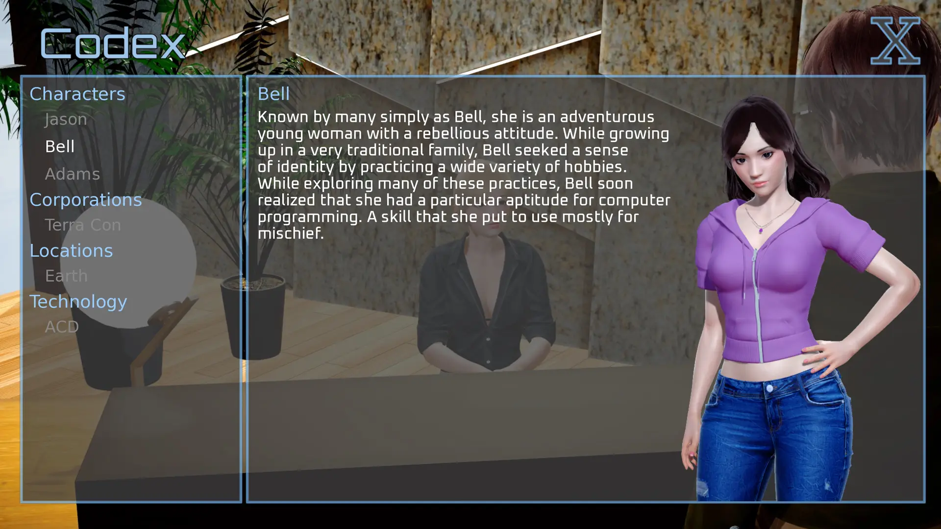 Engineers of Shadow-Moon Station gameplay screenshot 21 (Ren'Py adult game) by Ghost Island Games – free download