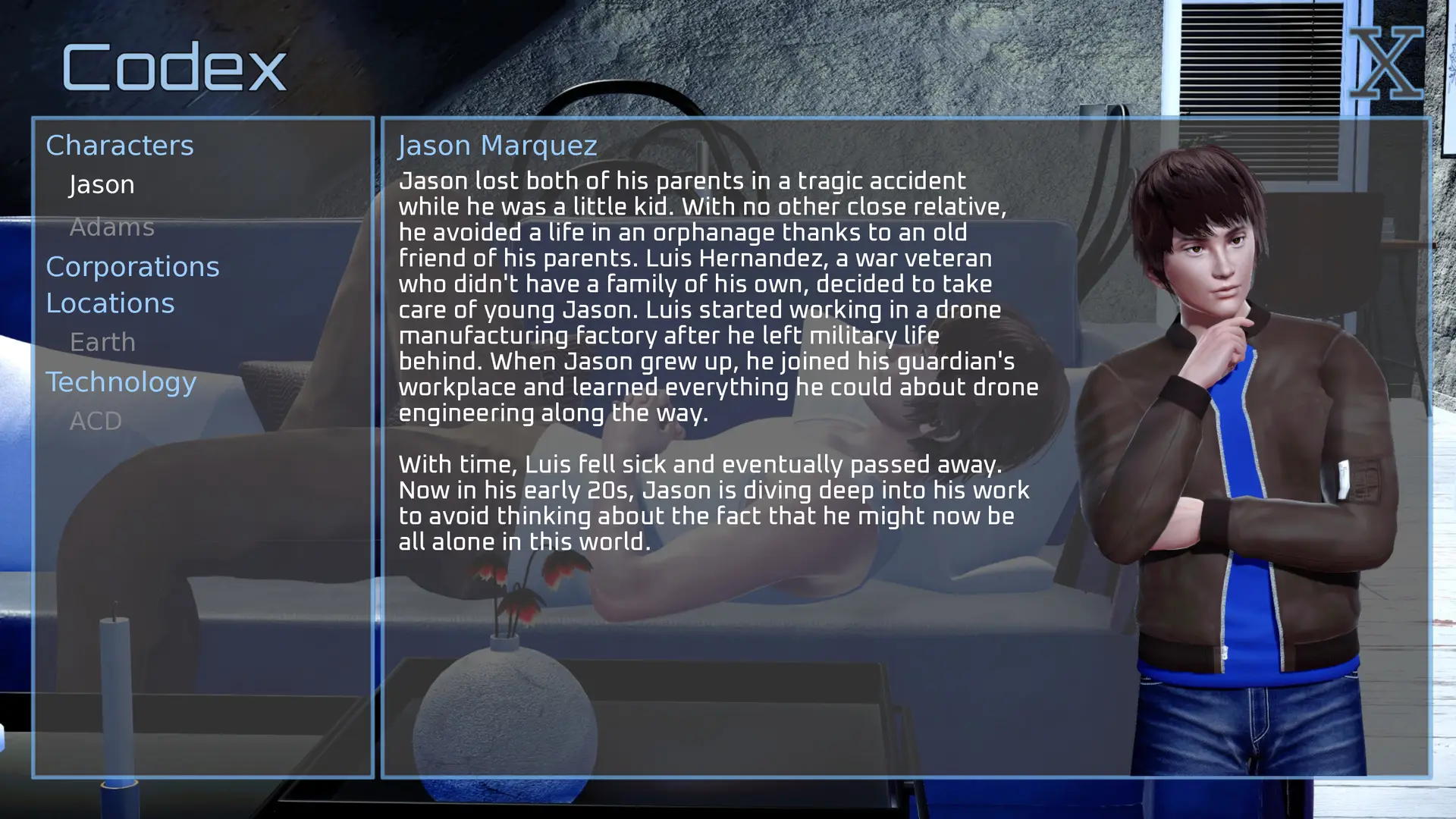 Engineers of Shadow-Moon Station gameplay screenshot 22 (Ren'Py adult game) by Ghost Island Games – free download