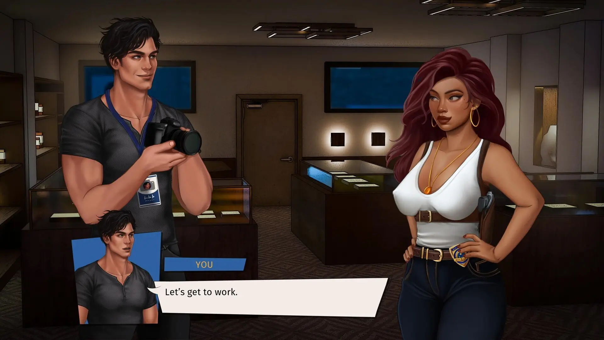 Mask City- Chapter Zero gameplay screenshot 2 (Unity adult game) by Powersteal Interactive – free download