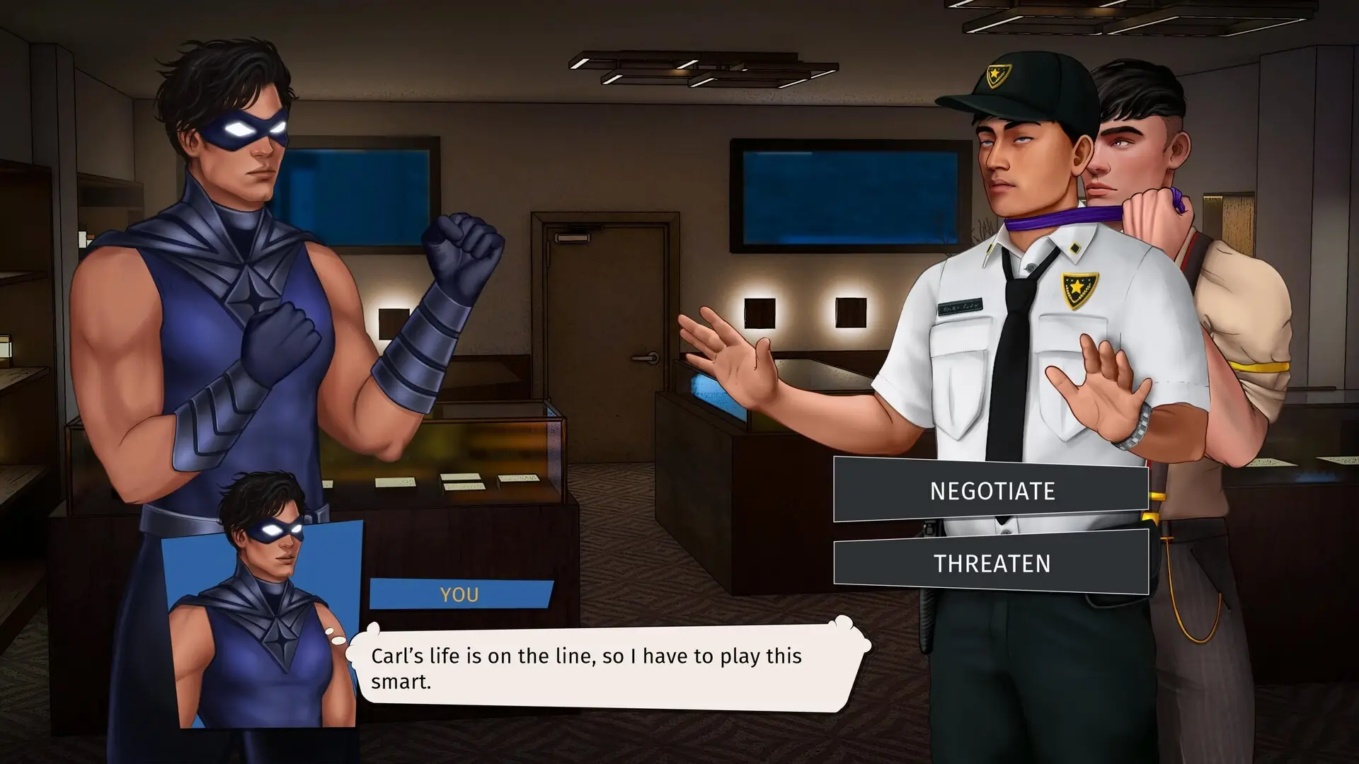 Mask City- Chapter Zero gameplay screenshot 4 (Unity adult game) by Powersteal Interactive – free download