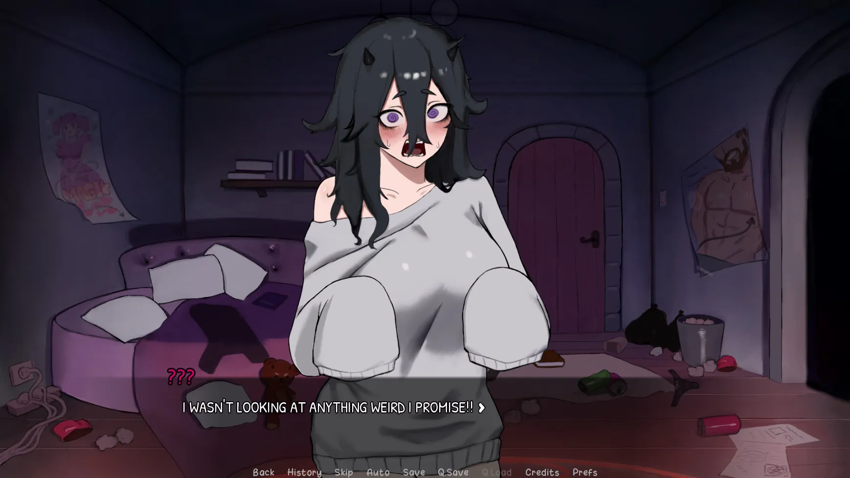 My Shut-In Demon! gameplay screenshot 9 (Ren'Py adult game) by MrJack – free download
