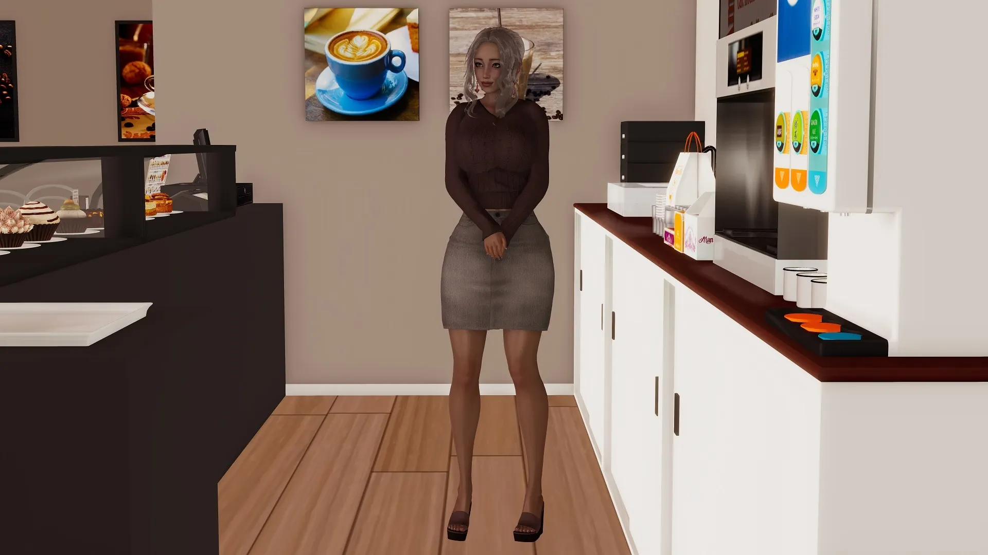 Restore Her Career gameplay screenshot 21 (Ren'Py adult game) by Kalyha – free download