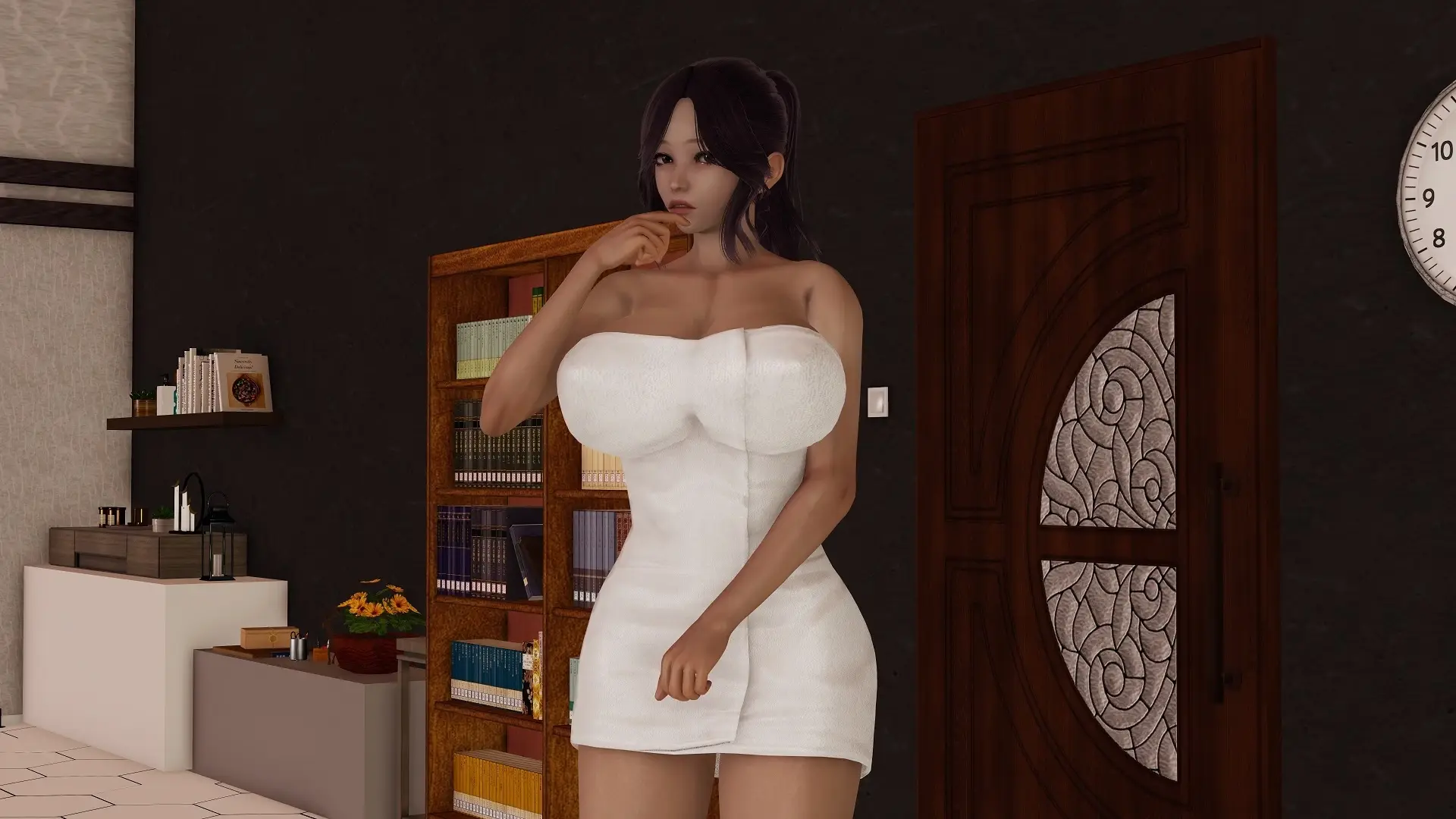 Restore Her Career gameplay screenshot 23 (Ren'Py adult game) by Kalyha – free download