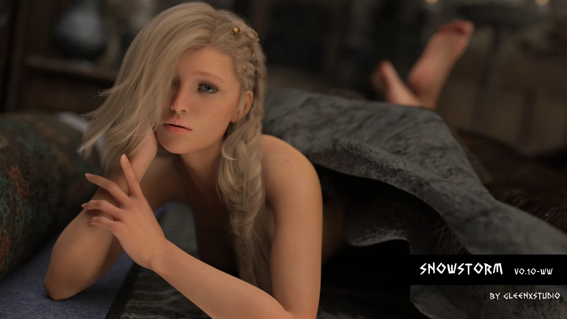 SnowStorm gameplay screenshot 7 (Ren'Py adult game) by GleenX Studio – free download