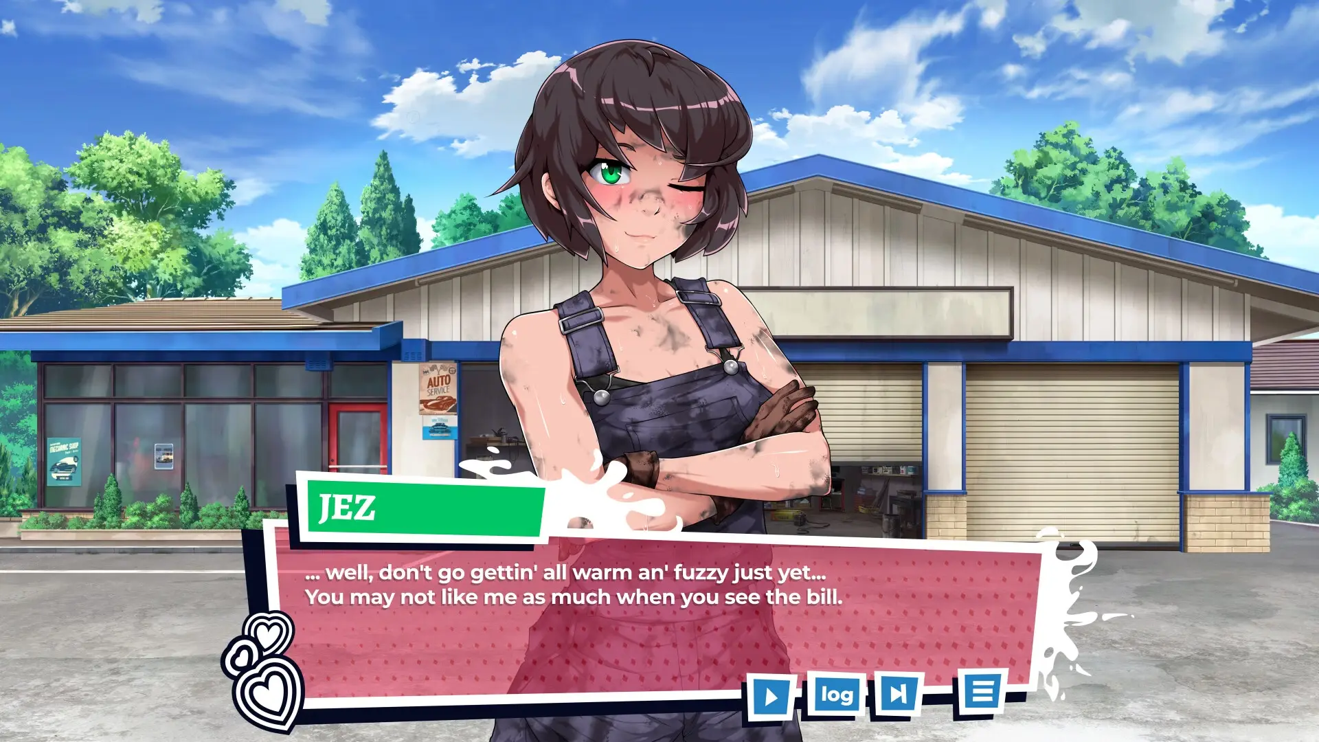 Hey Stranger! I Dare You to Love Me! gameplay screenshot 7 (Ren'Py adult game) by Pound Cake Workshop – free download