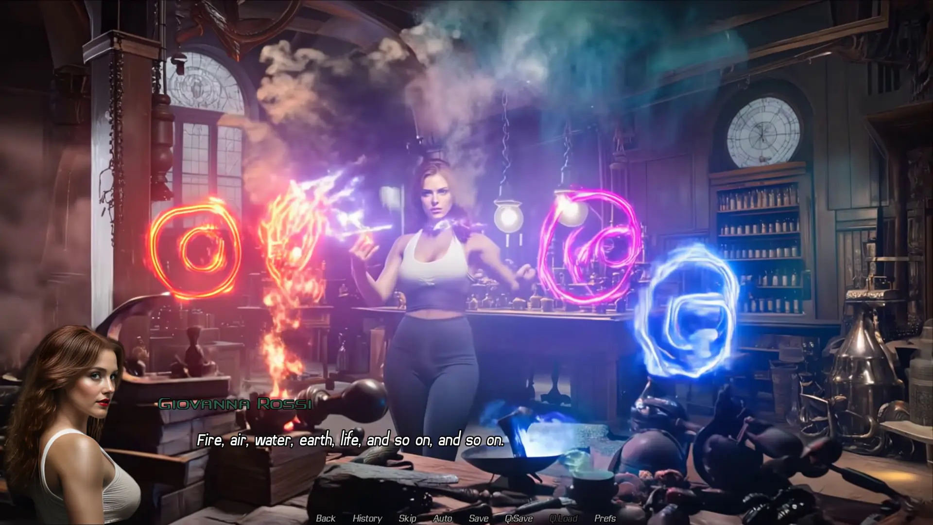 Luminary Protocol gameplay screenshot 6 (Ren'Py adult game) by JubsGames – free download