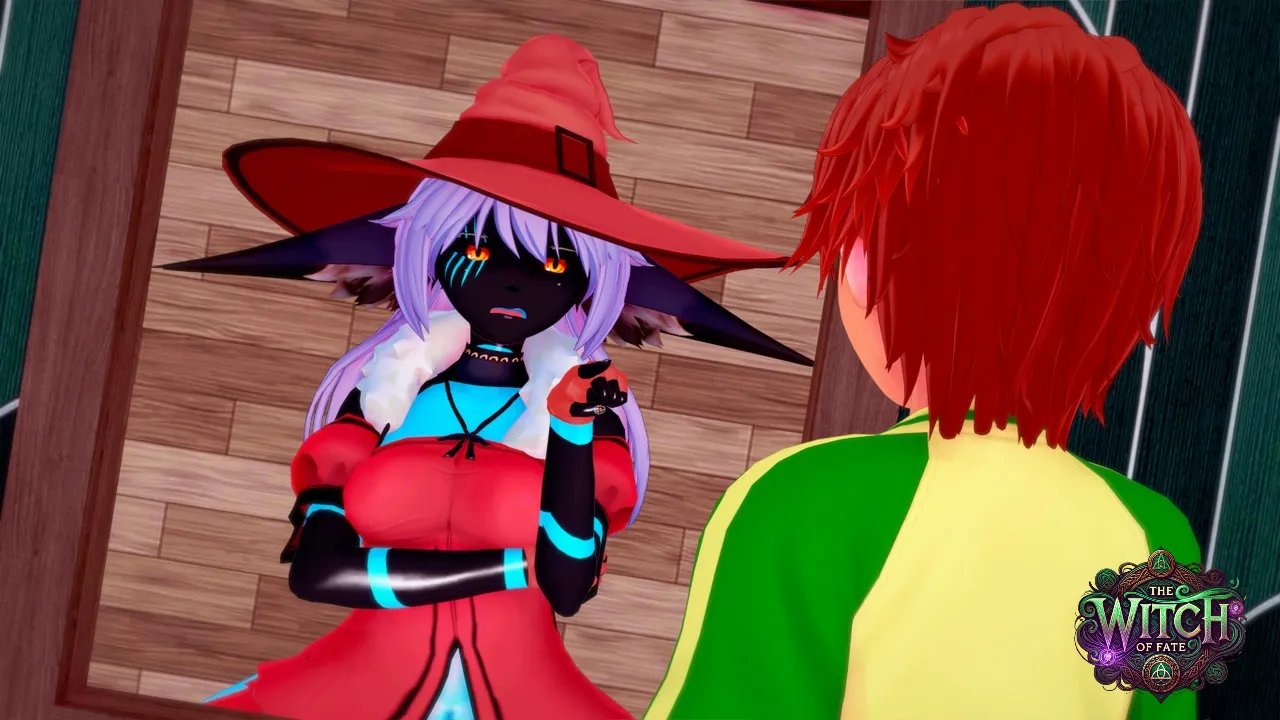 The Witch of Fate gameplay screenshot 9 (Ren'Py adult game) by IceCreamParty – free download