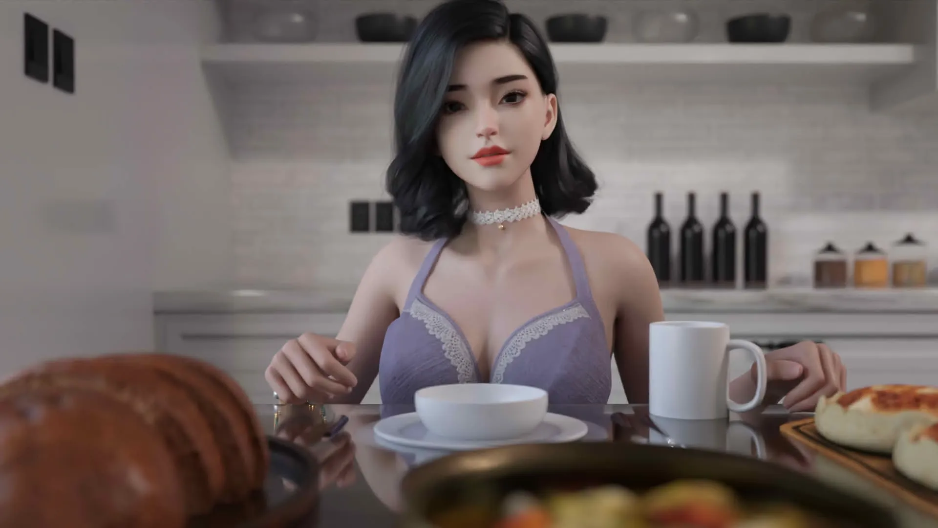 Cheeky Ghost Girl gameplay screenshot 17 (Ren'Py adult game) by Cheeky Ghost Girl – free download