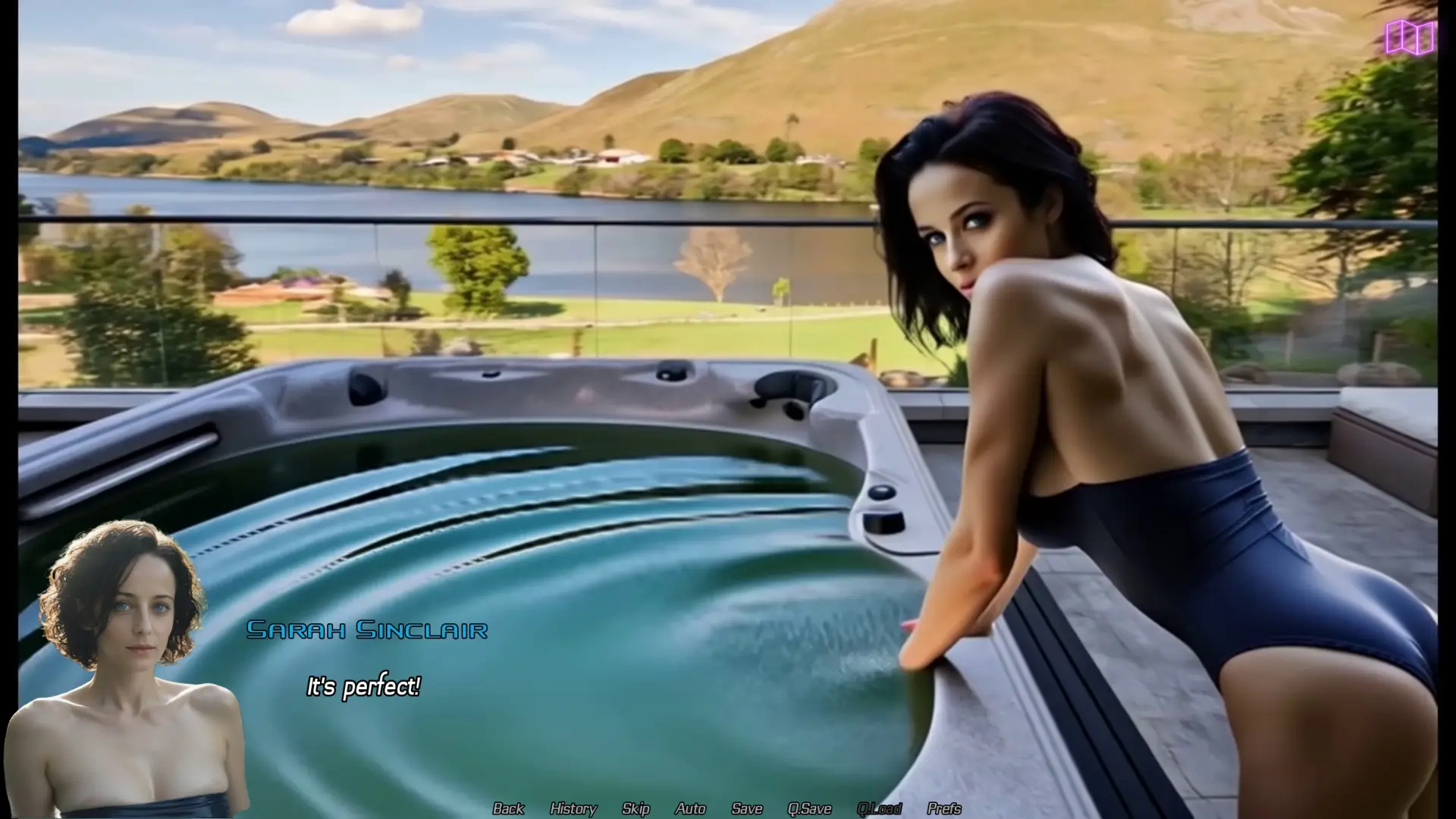 Luminary Protocol gameplay screenshot 2 (Ren'Py adult game) by JubsGames – free download