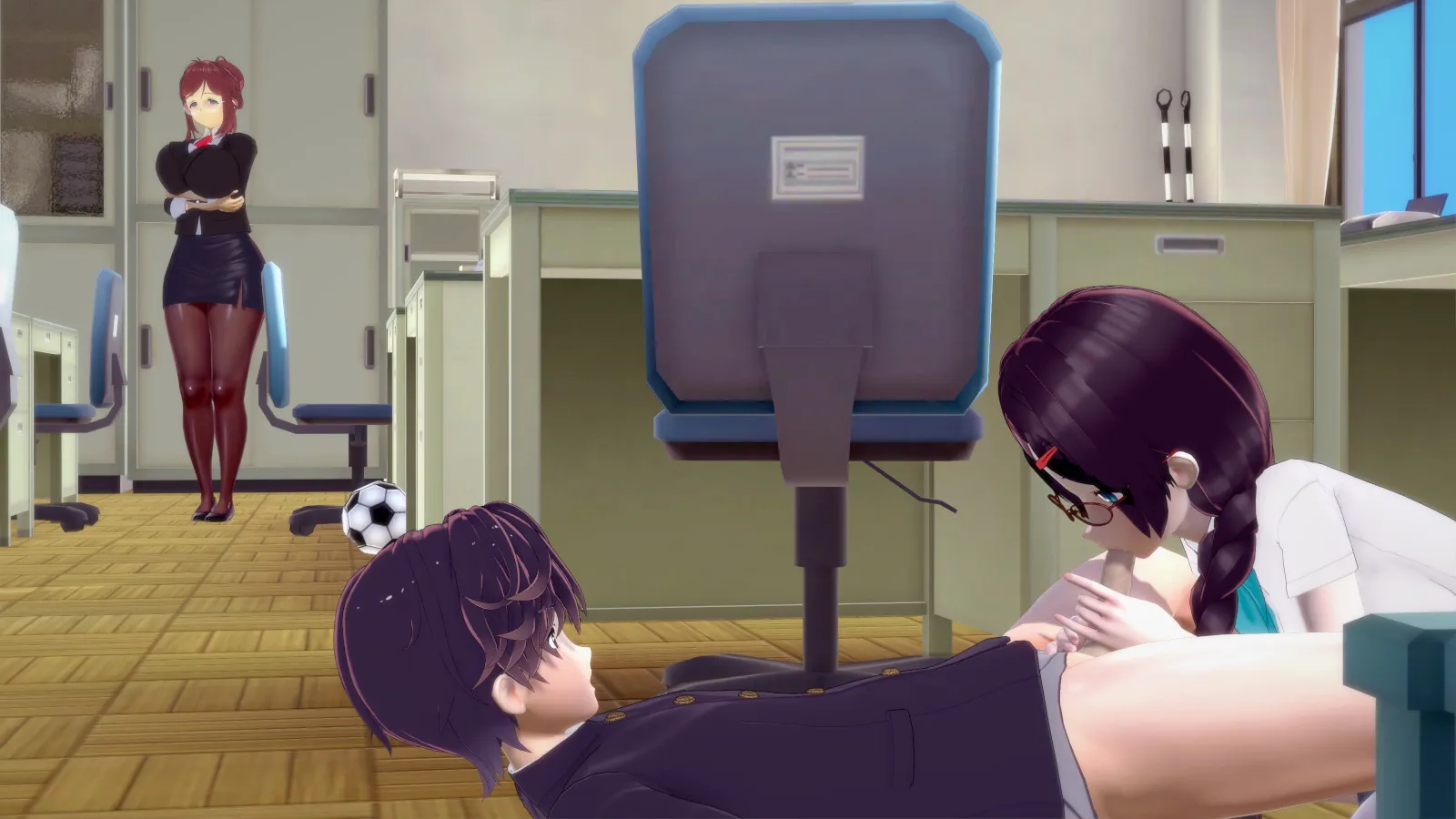 Heart Roll Academy gameplay screenshot 2 (RPGM adult game) by Lukasima – free download