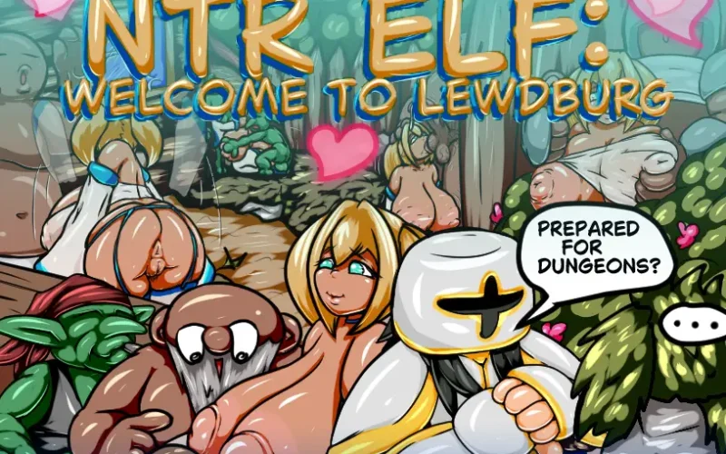 NTR Elf : Welcome to Lewdburg cover 0.2 – RPGM adult game by Screwthename Suscribestar free download