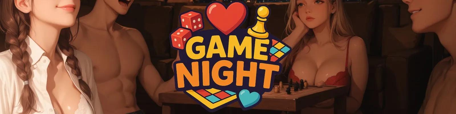 GameNight cover 0.2.0 – Ren'Py adult game by Game Night free download