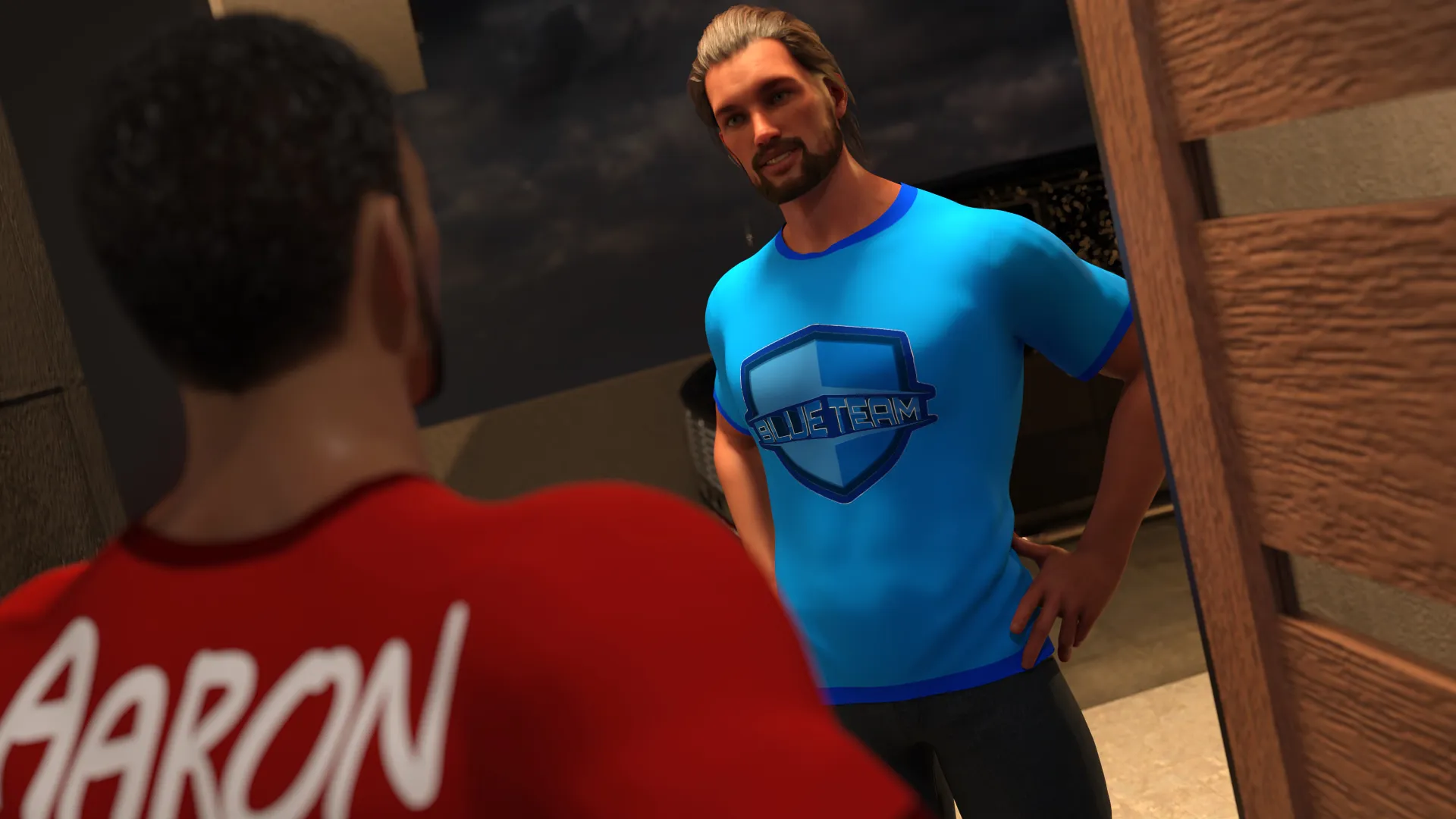Showcase: Bianca and Aaron – Game Night gameplay screenshot 11 (Ren'Py adult game) by Saruh Games – free download