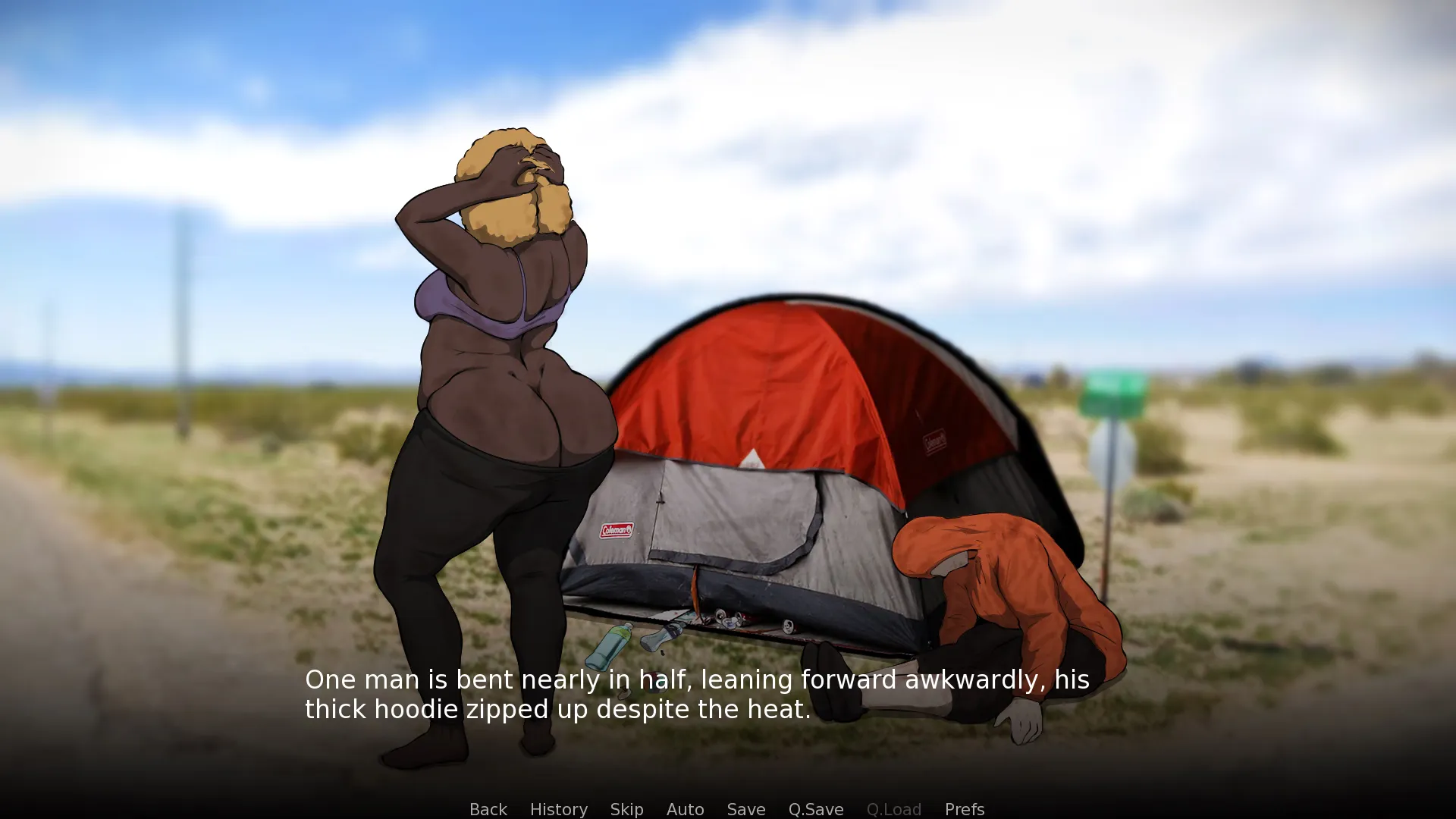 Husk gameplay screenshot 1 (Ren'Py adult game) by Oldboy – free download